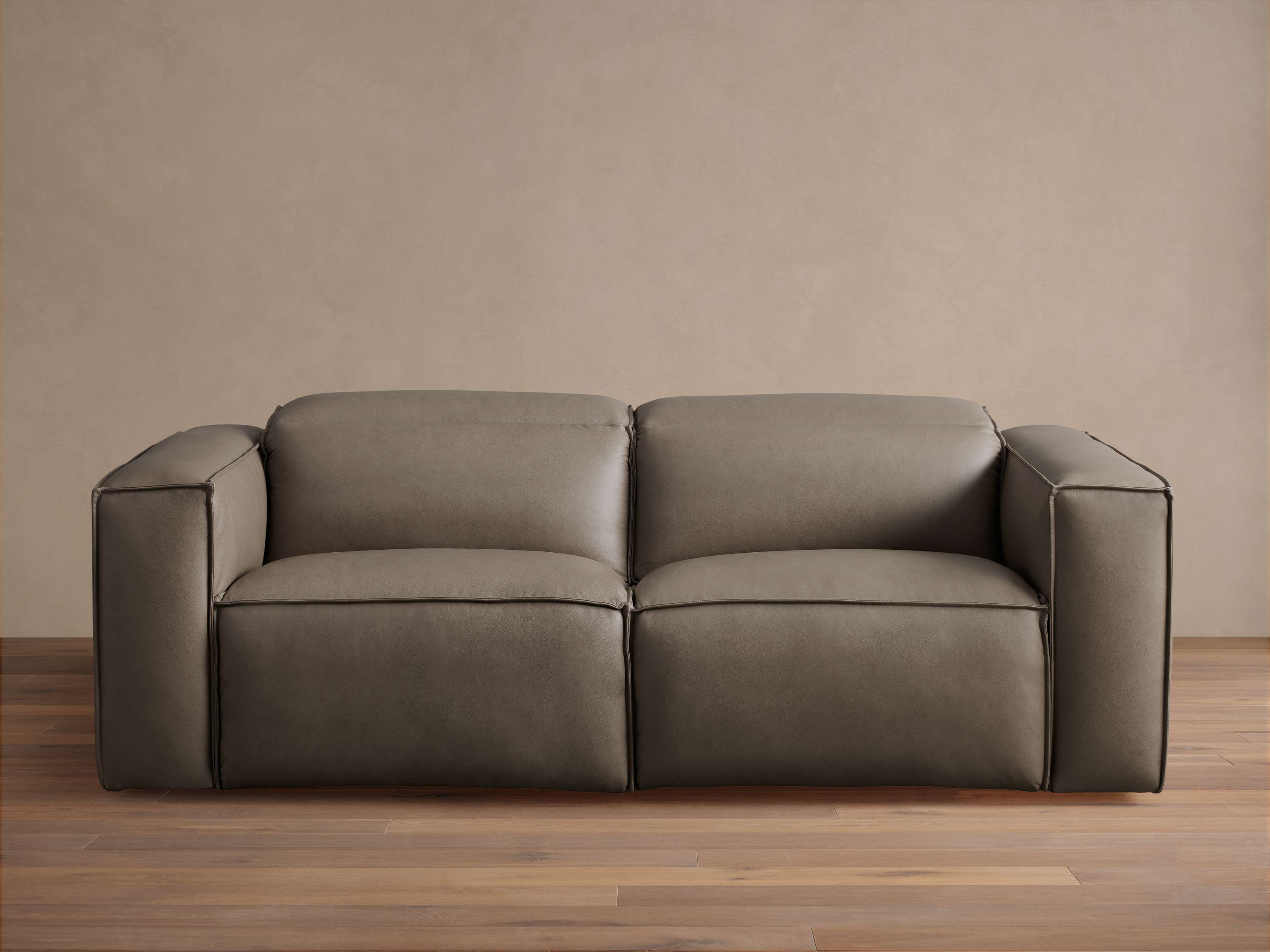 Coburn Leather Two-Piece Motion Sofa
