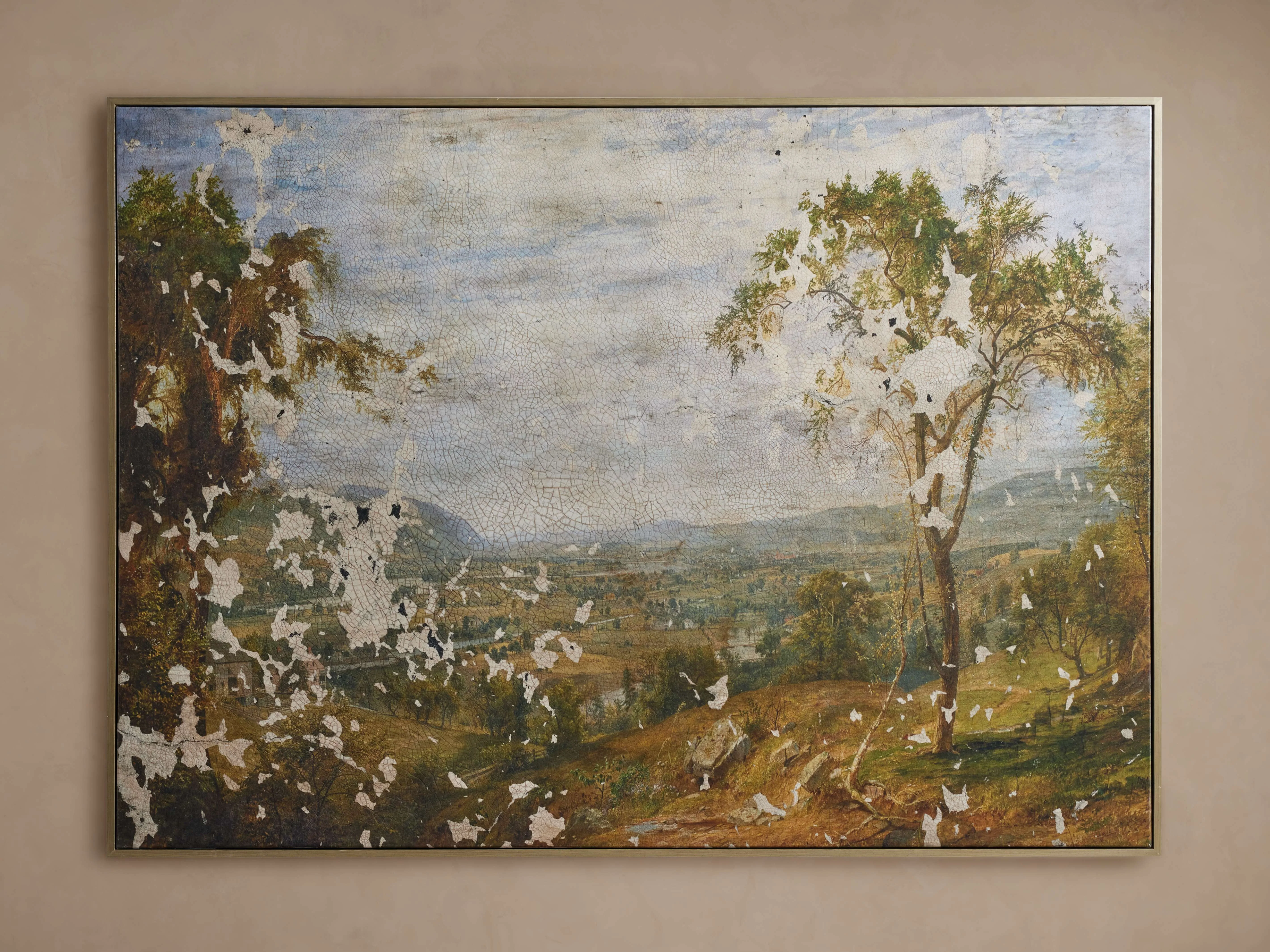 Fresco Countryside Framed Print