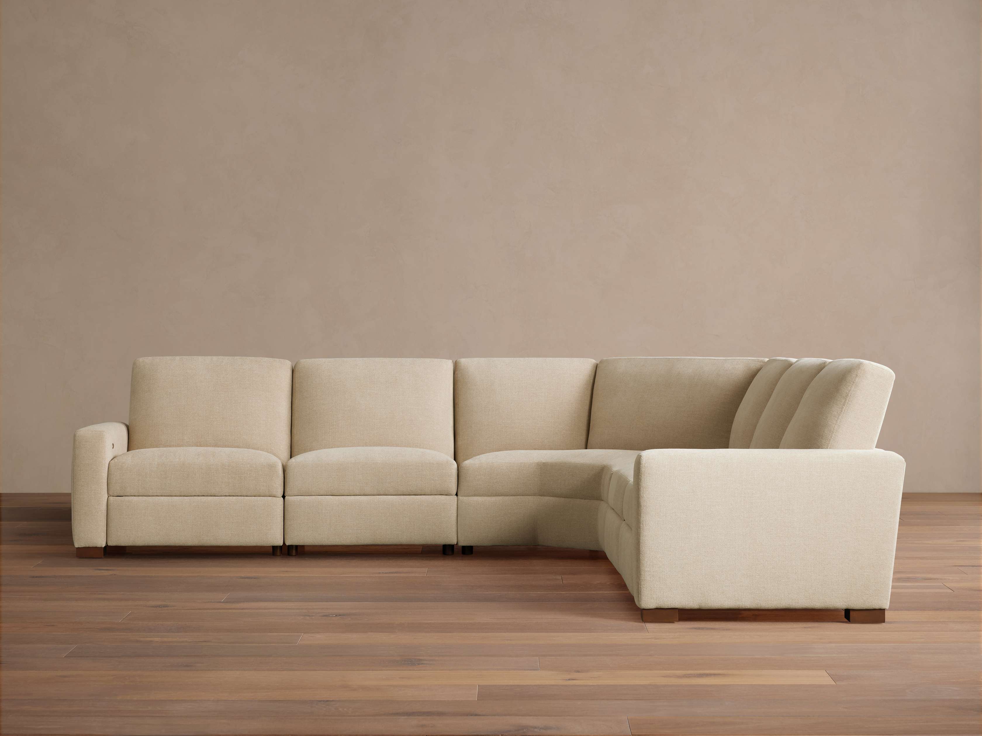 Remington Five-Piece Motion Corner Sectional